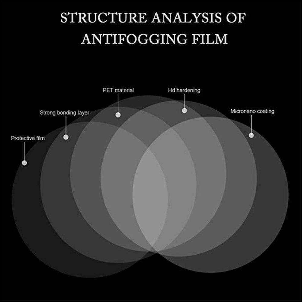 WATERPROOF ANTI-FOG SIDE MIRROR FILM