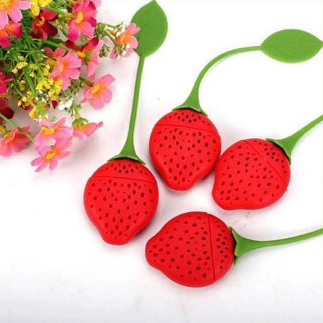 1PC STRAWBERRY TEA INFUSER