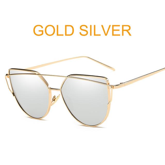 CAT EYE VINTAGE MIRROR SUNGLASSES