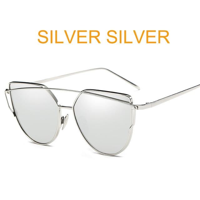 CAT EYE VINTAGE MIRROR SUNGLASSES