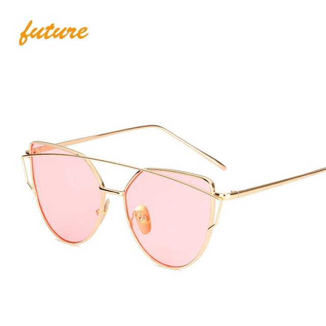 CAT EYE VINTAGE MIRROR SUNGLASSES