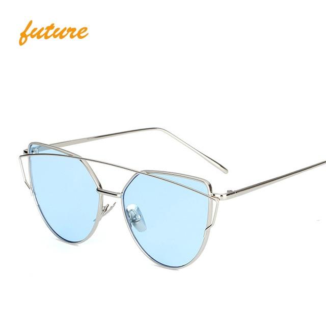 CAT EYE VINTAGE MIRROR SUNGLASSES