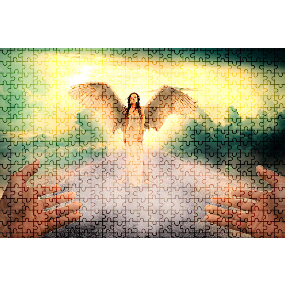 1000 Pieces DIY Paper Jigsaw Puzzle Human Angel Picture for Room Decoration
