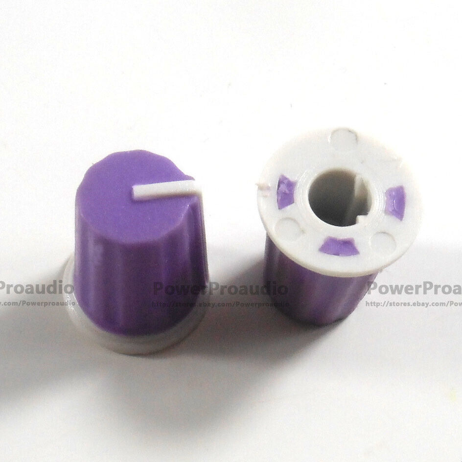 100 x Purple EQ Rotary Knob- DAA1176 DAA1305 For Pioneer DJM800 900 2000 NXS