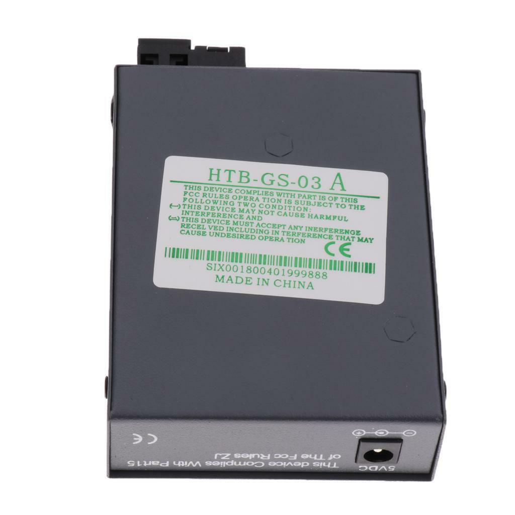 100/1000Mbps Gigbit Ethernet to Fiber Optic Media Converter-SC