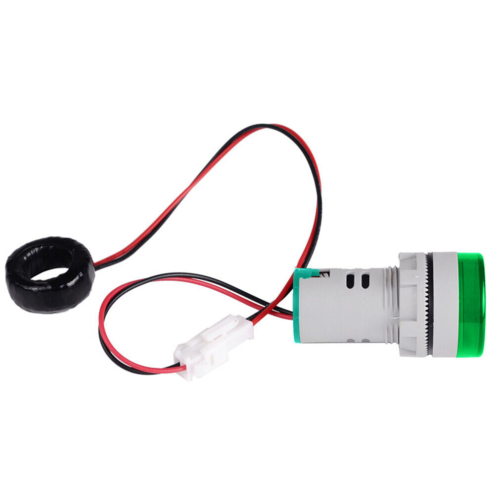 0-100A AC LED Digital Display Ampermeter Signal ?Current Indicator (Green)