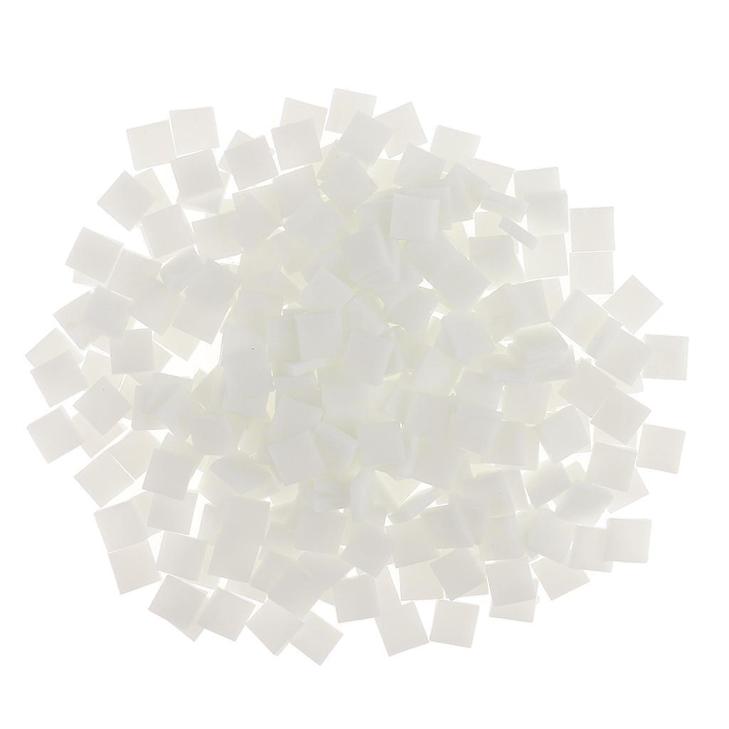 1000 Pieces Vitreous Glass Mosaic Tiles for Arts DIY Crafts