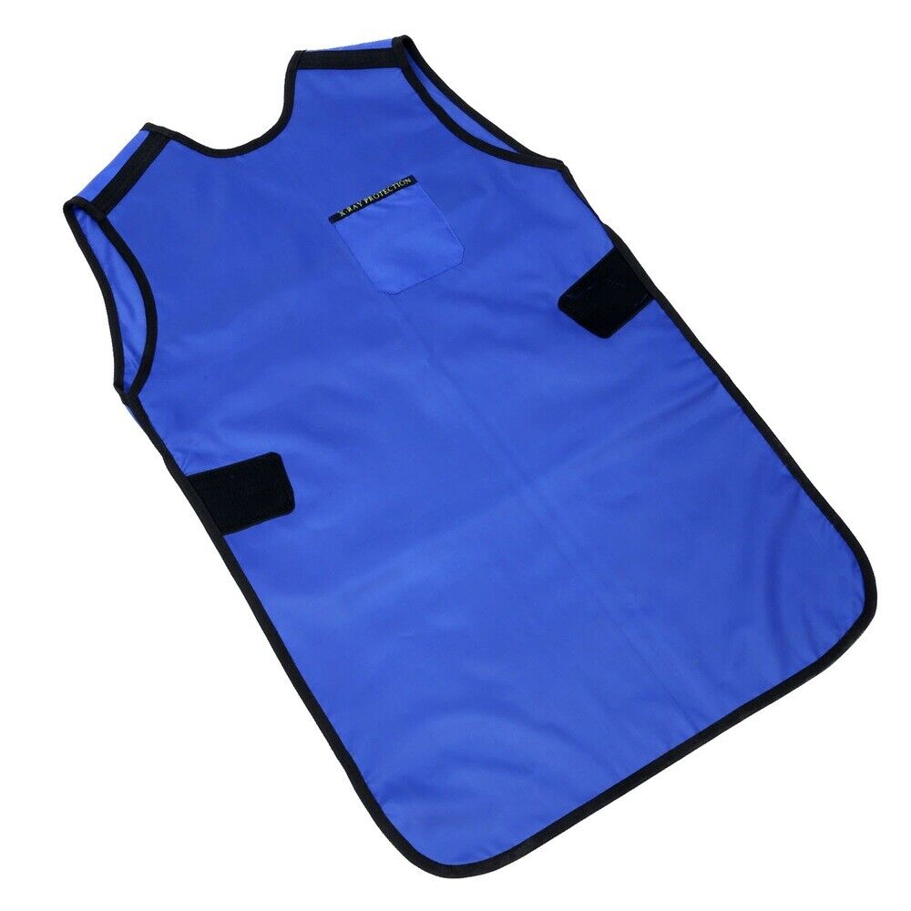 100*60 cm Dental Radiation Protection X-Ray 0.5mmpb Protective Lead Apron Blue