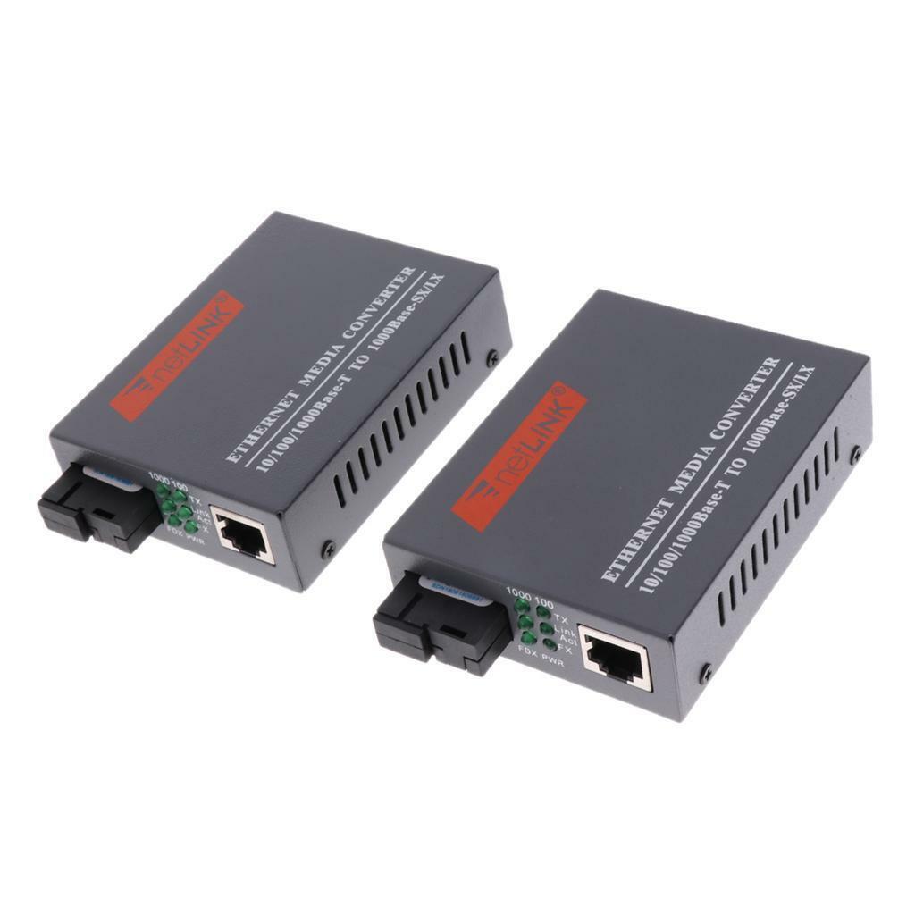 100/1000Mbps Gigbit Ethernet to Fiber Optic Media Converter-SC
