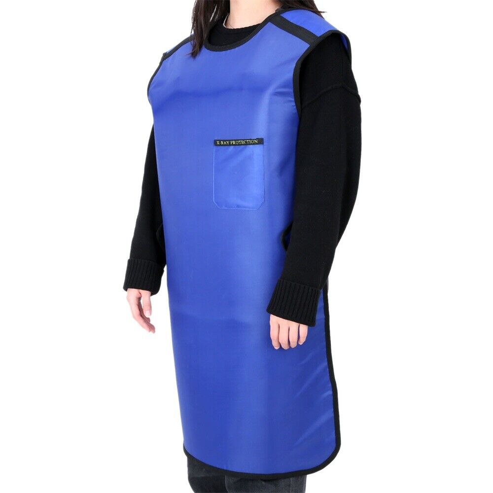 100*60 cm Dental Radiation Protection X-Ray 0.5mmpb Protective Lead Apron Blue