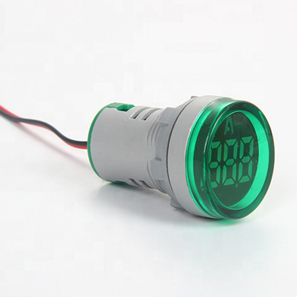 0-100A AC LED Digital Display Ampermeter Signal ?Current Indicator (Green)
