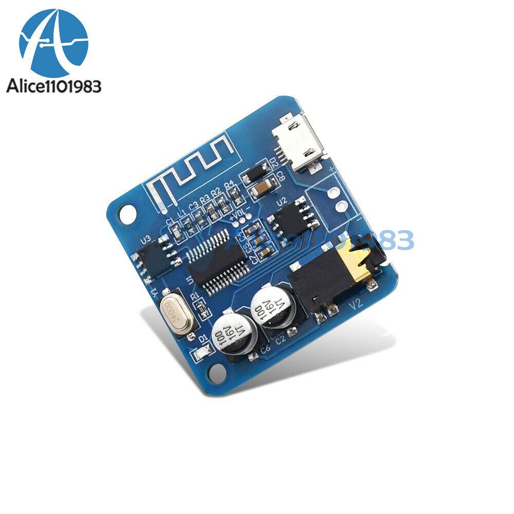 XH-A252 MP3 Bluetooth V5.0 Decoder Amplifier Module Board AUX Audio Amp Receiver