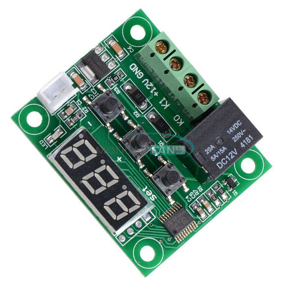 -50-110°C W1209 Blue 12V Thermostat Temperature Control Switch Sensor Module