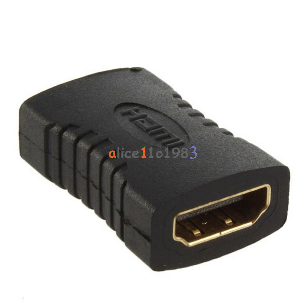 HDMI Female to Female F/F Cable Extension Adapter Converter Connector for HDTV