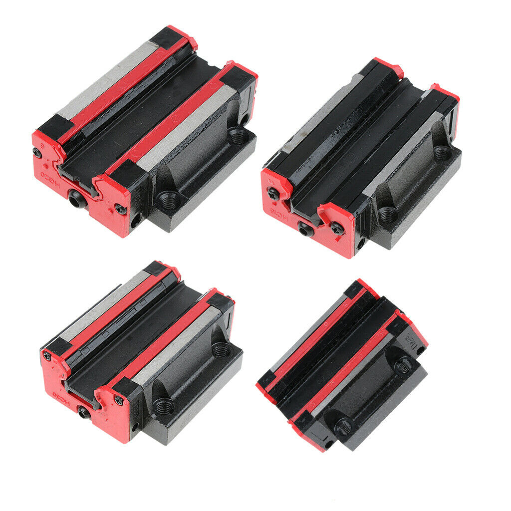 HGH20 Linear Guide Block, Flange Type, Bearing Steel
