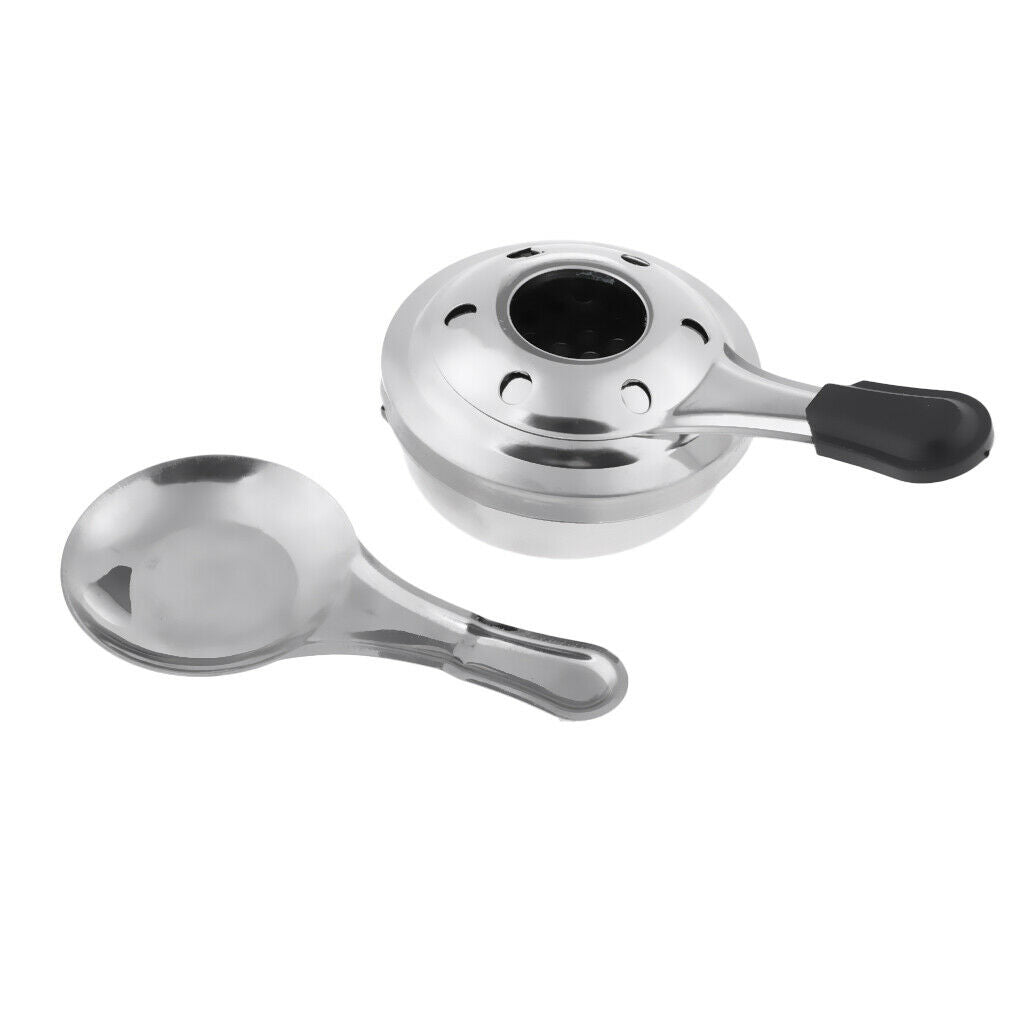 Portable Mini Stainless Steel Outdoor Camping Alcohol Stove Spirit Burner