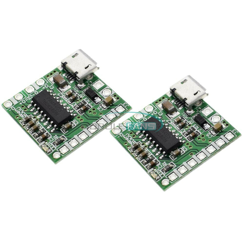 10 x PAM8403 2X3W Mini Audio Class D amplifier board 2.5-5V input