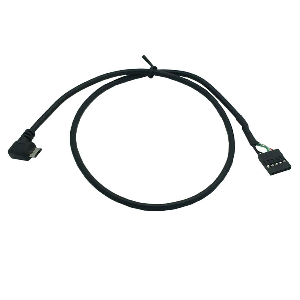 Micro USB to 5P Pin   Wire Cable, Male/Female Header Motherboard Cord for