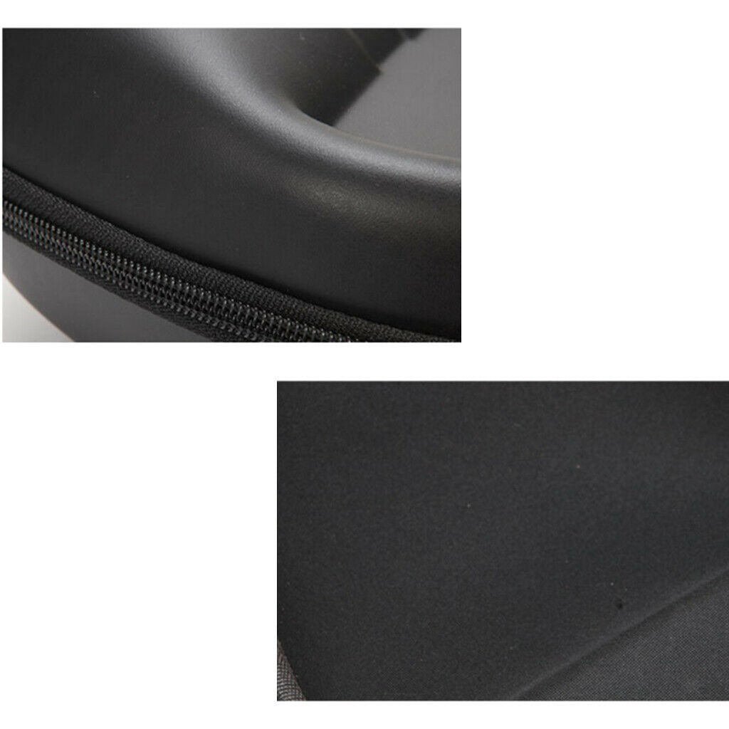 Headset Protective Carry Hard Case Bag Storage Box For Headphone Earphone Black