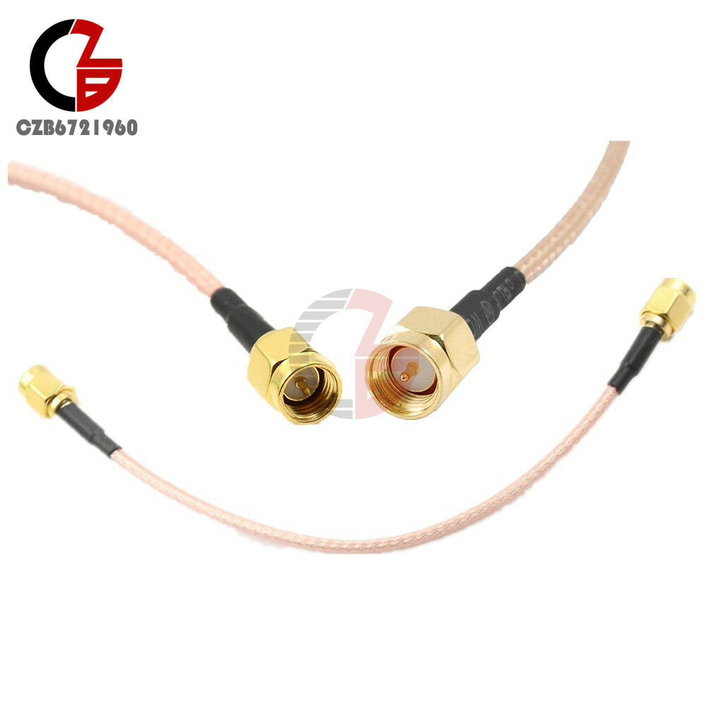 6.5" inch Length SMA Male to SMA Male Connector Pigtail Convertion Wire Cable