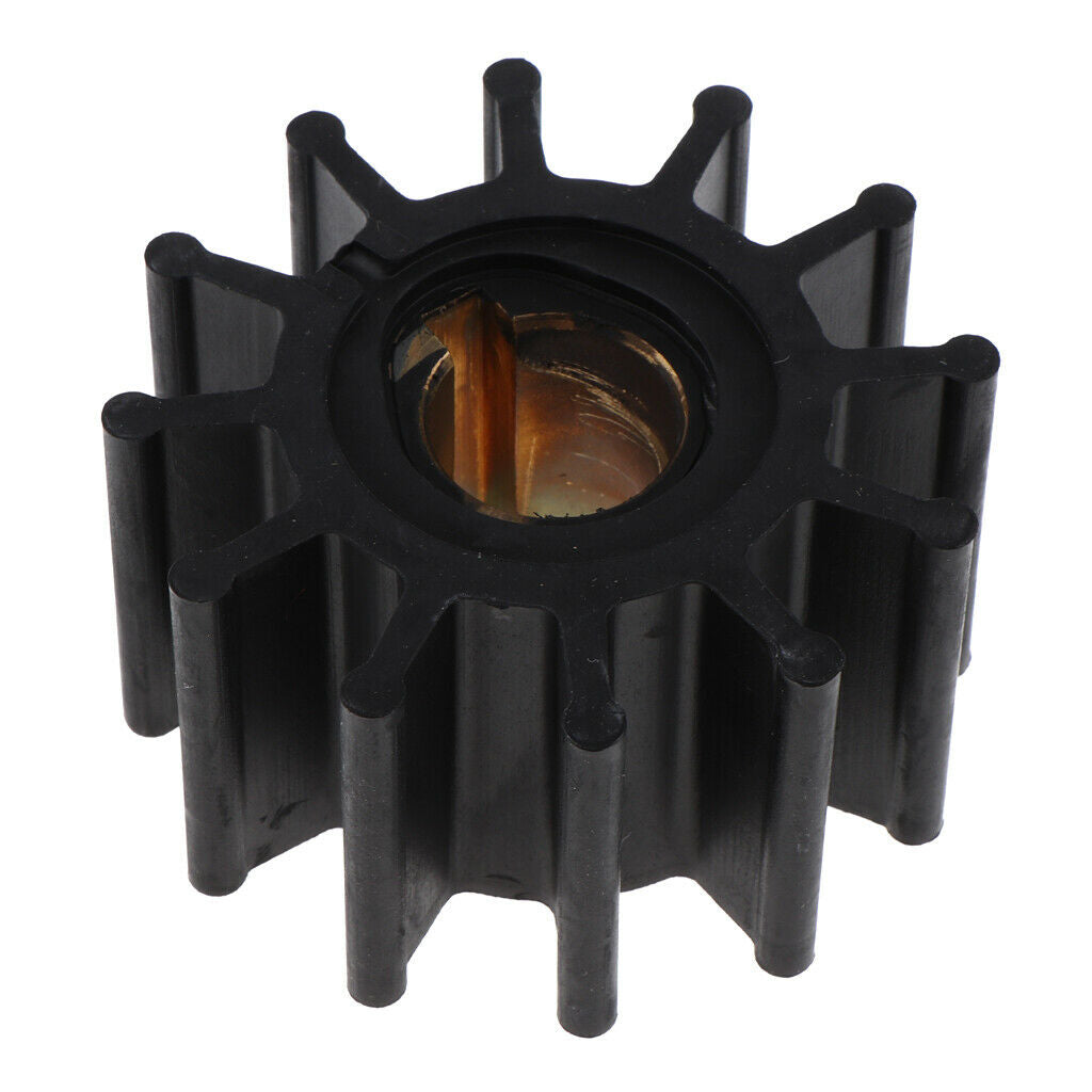 (Black) Water Pump Impeller Marine Impeller Kit Fits For 124310-46090