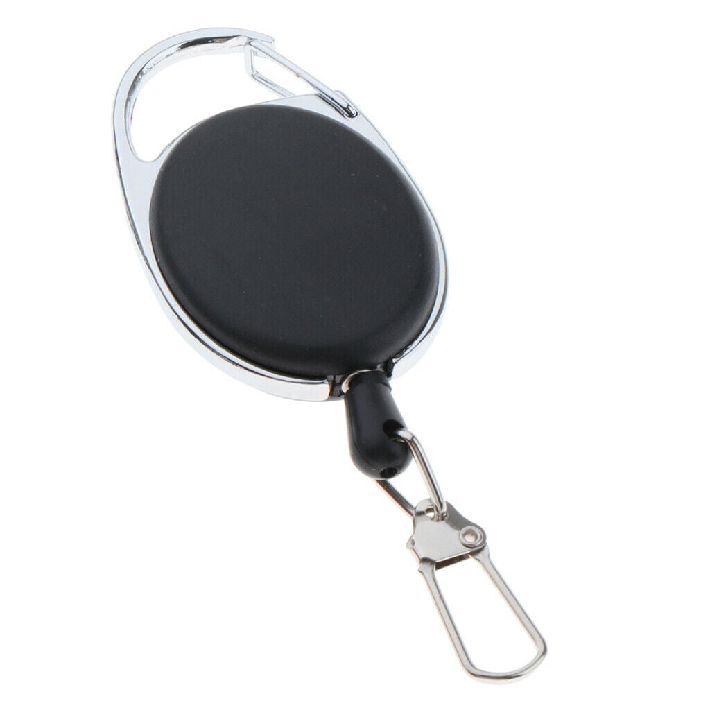 Heavy Duty Steel Wire Rope - Recoil Elastic Keychain Retractable Sports Keychain