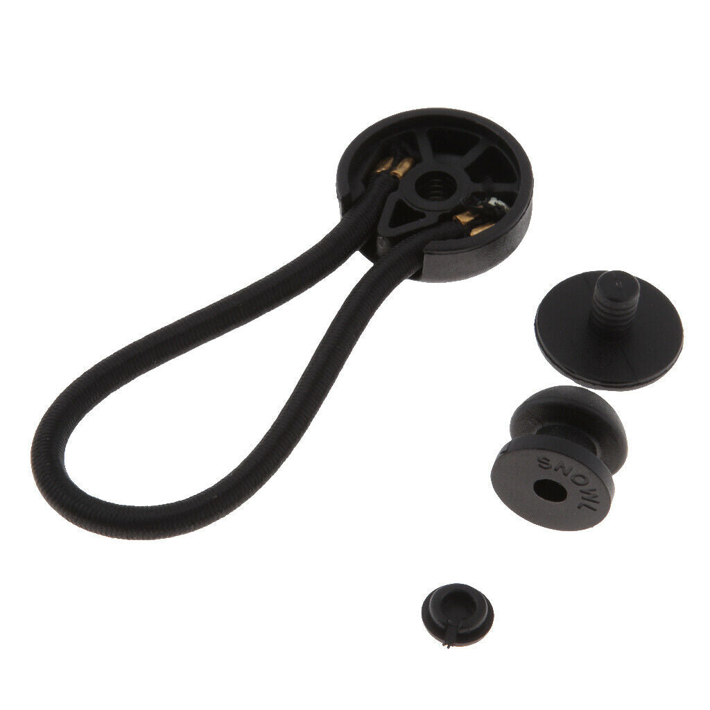 (3-Pack) Bungee Hook Tie Rope - Elastic Stretch Cord Straps Kit