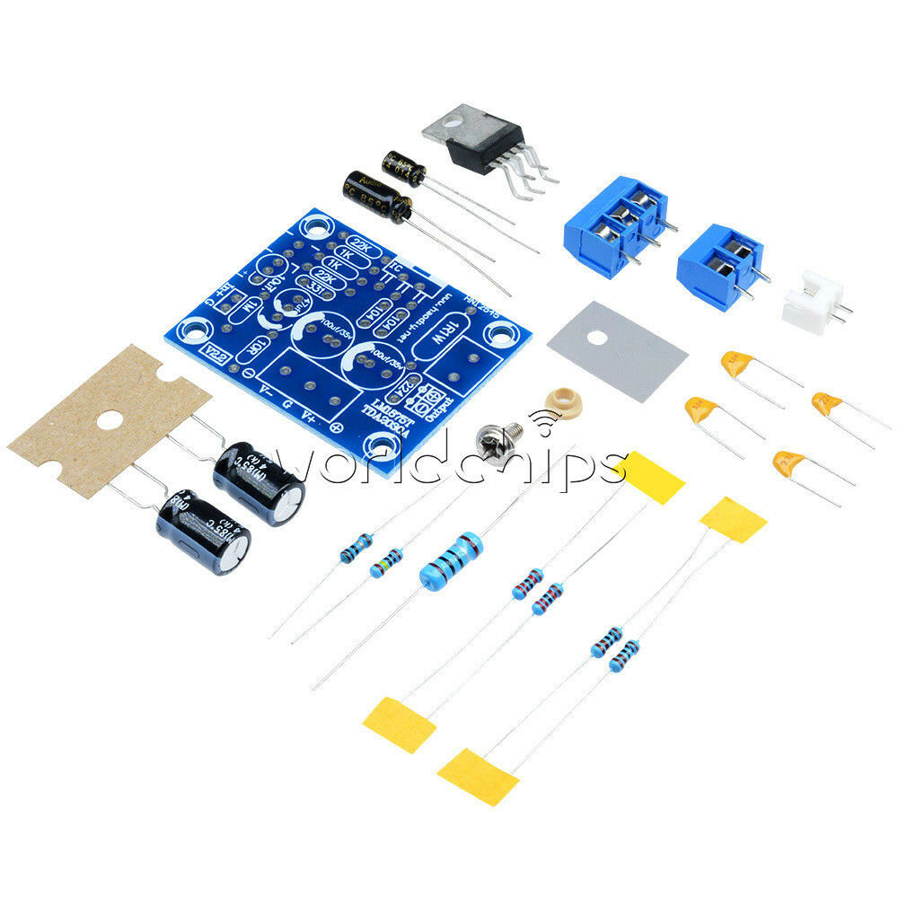 20W LM1875T Mono Channel Stereo Audio HIFI Amplifier Board Module DIY Kit