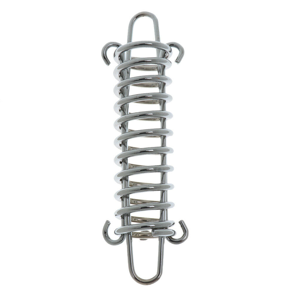 5pcs Strong Durable Stainless Steel Outdoor Tent Rope Tightening Spring Tool