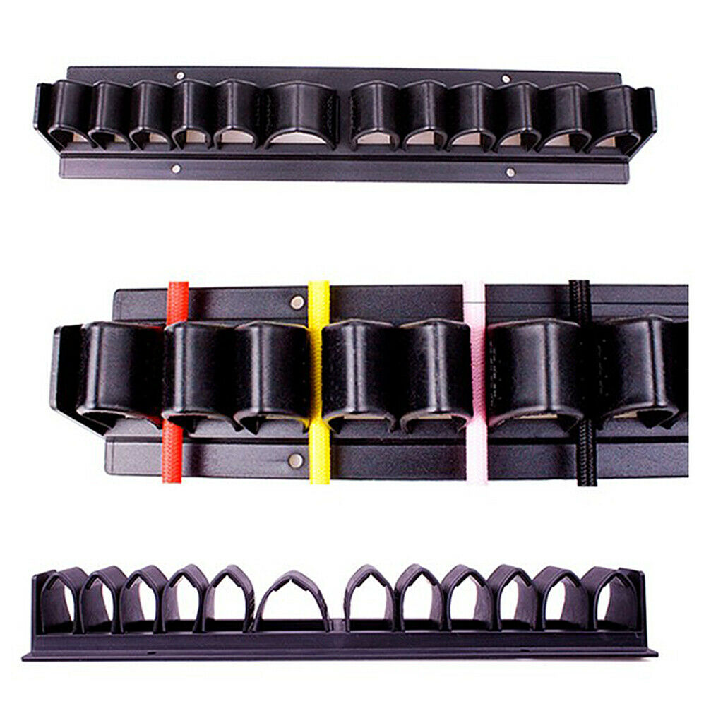 Horse Stables Plastic Whip Rack Bracket Hanger Fishing Pole Holder Storage