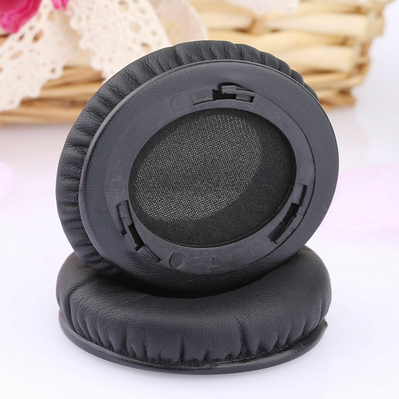 Black Replacement Ear Pads Cushions for Monster Beats By Dr. Dre SOLO/SOLO HD