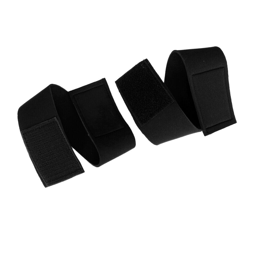 (2 Pieces Pack) Neoprene Pants Straps