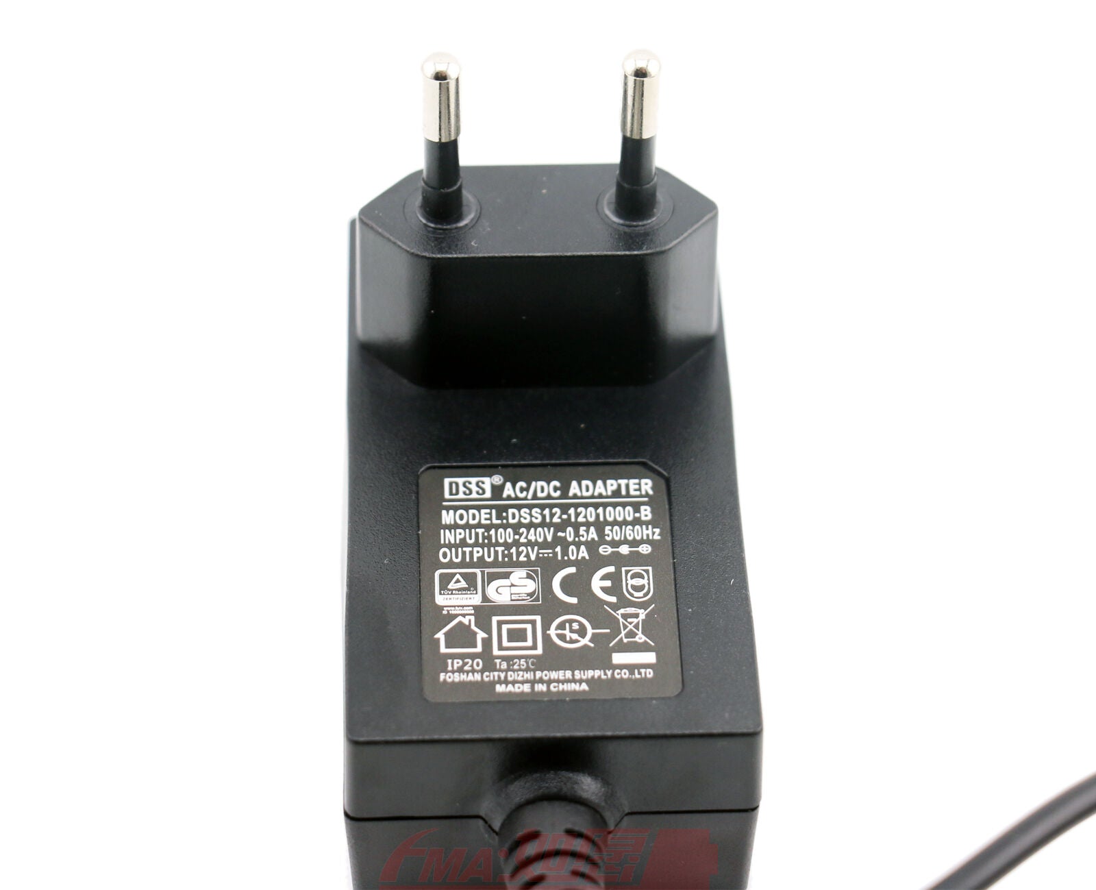 12V 1A Power Supply Adapter for Humidifier LED light CE FCC GS PSE EUF
