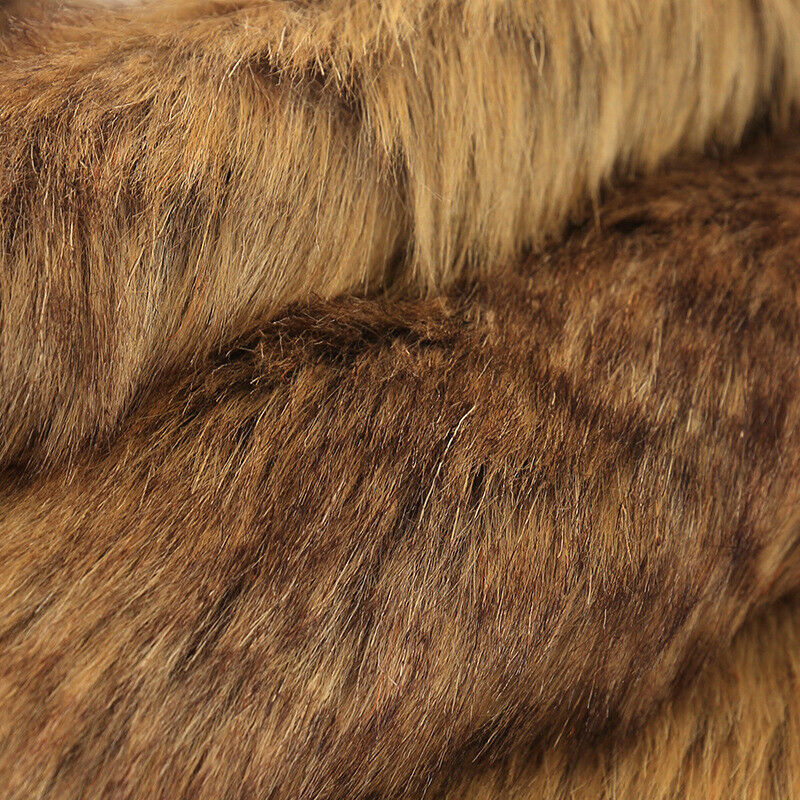 3cm Dyed Artificial Fur Fabric Long Acrylic DIY Plush Sewing Home Textile Craft