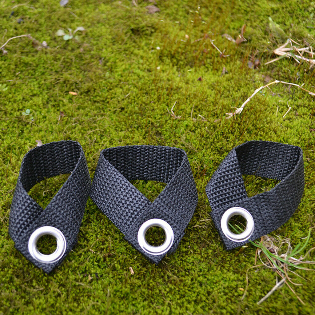 8x Tent Pegs Fixing Buckle Camping Hiking Picnic Canopy Frame Pole Holder