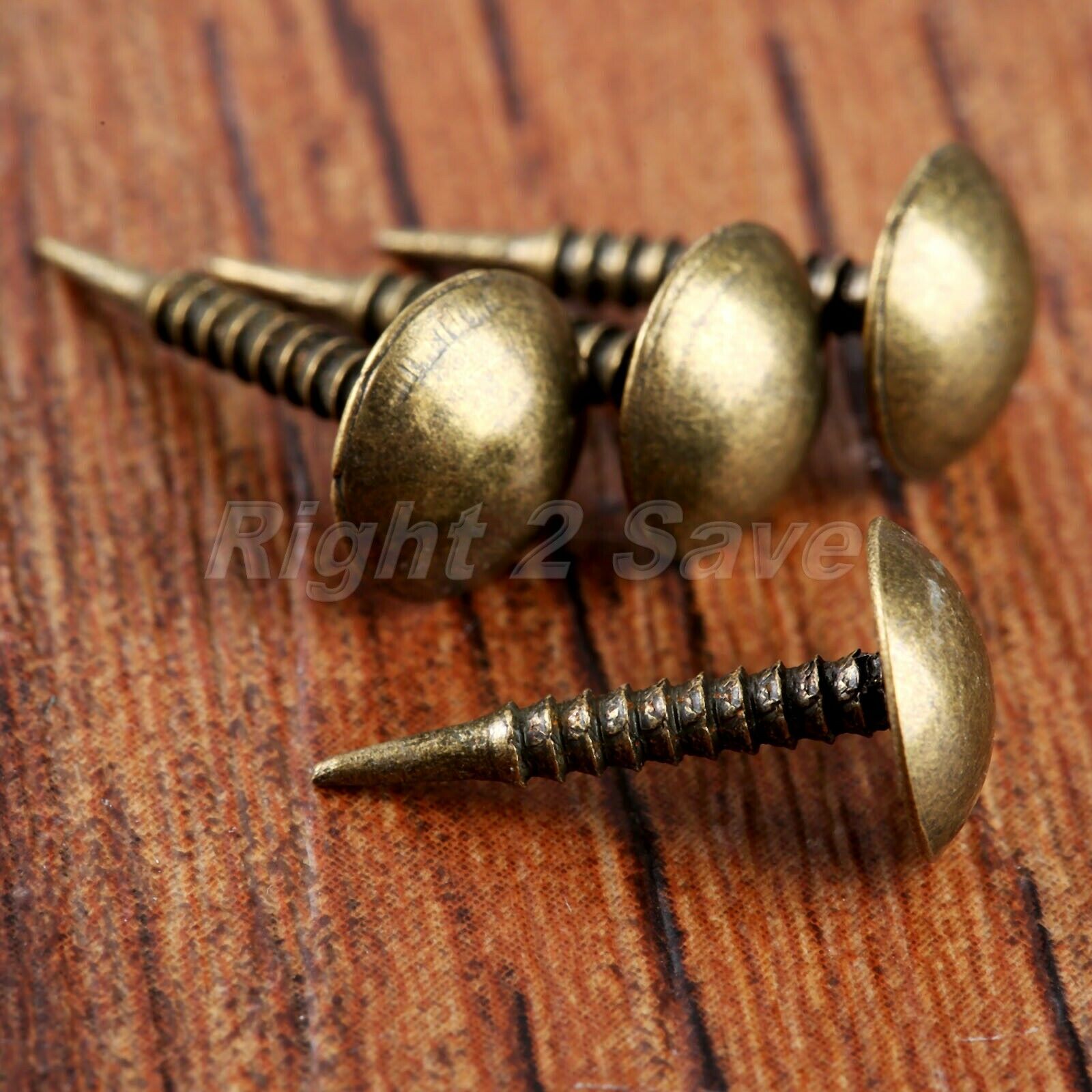 100 x Upholstery Nails Sofa Jewelry Box Iron Tacks Studs Pins Furniture Hardware