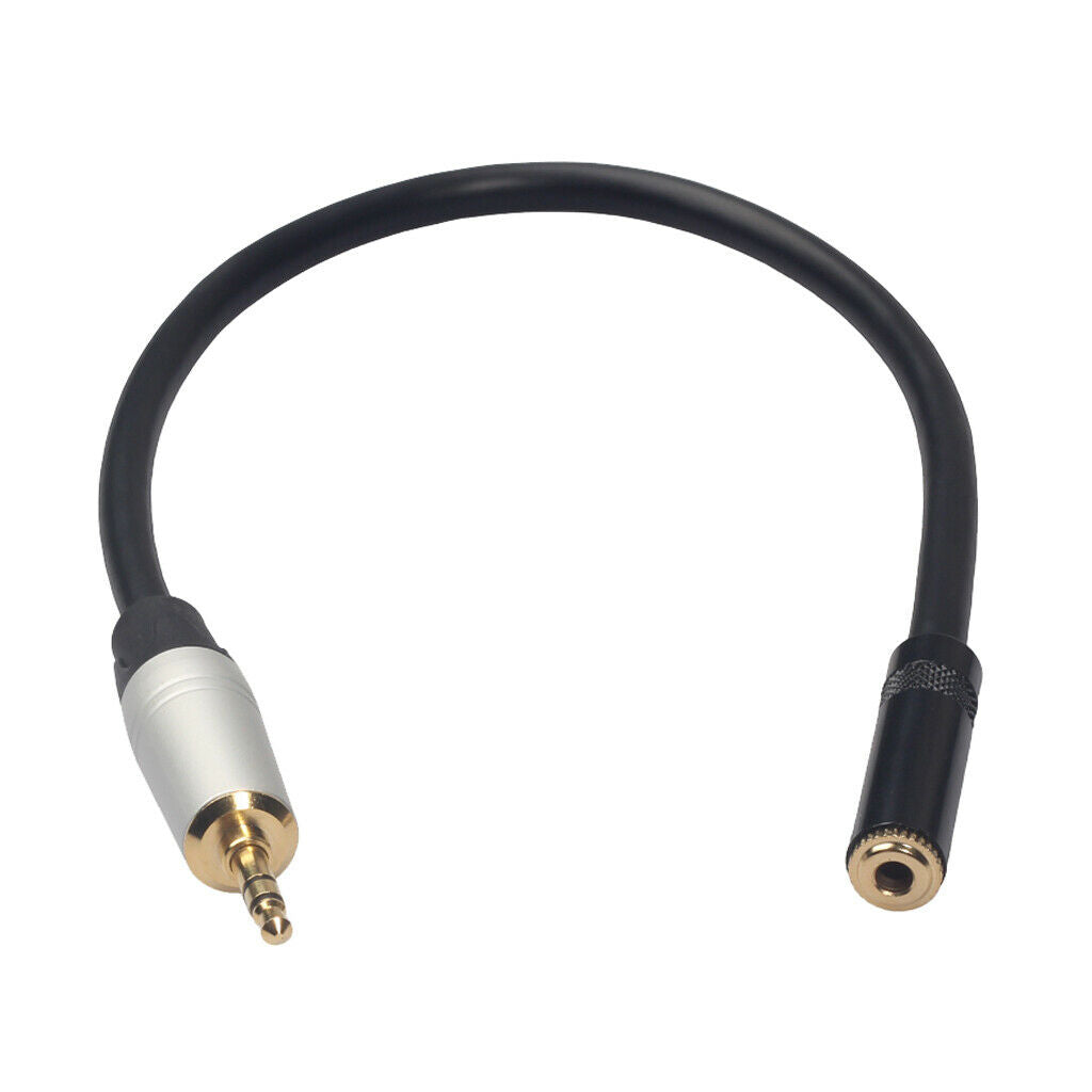 (1 feet) 3.5mm Male to 3.5mm Female Stereo Audio Extension Cable