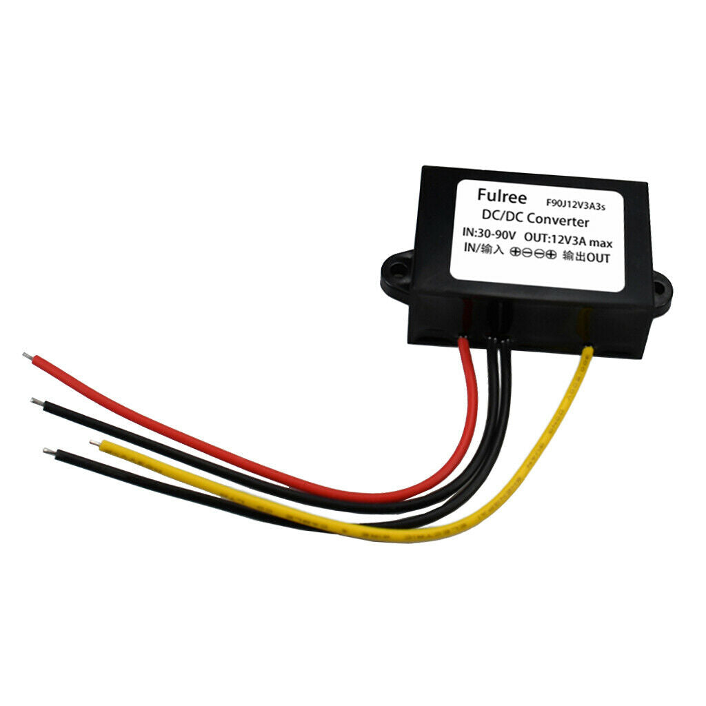 DC/DC Power Converter Regulator Module  Adapter 30-90V to 12V 3A