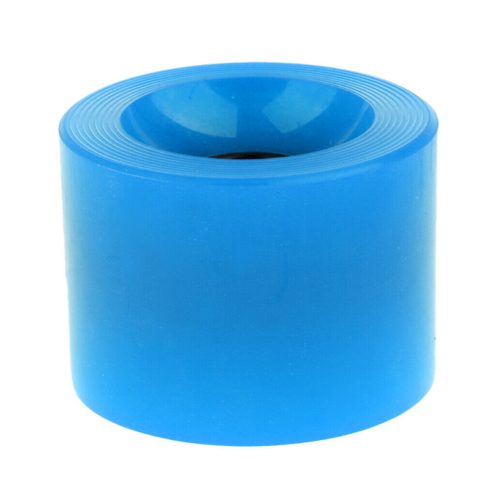 70 x 51mm Pro Blank Skateboard PU Wheels Longboard Cruiser Wheels blue