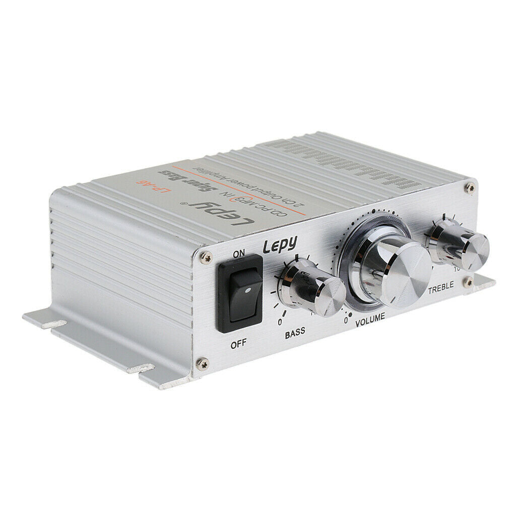 Hi-Fi Stereo Amplifier for Home PC Car Speaker DC 12V 2x15W 2 Channel