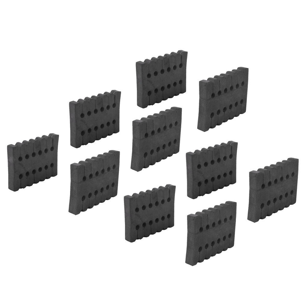 10x 10pcs Archery Arrows Separator Arrow Rack Holder Quiver Stand Shooting