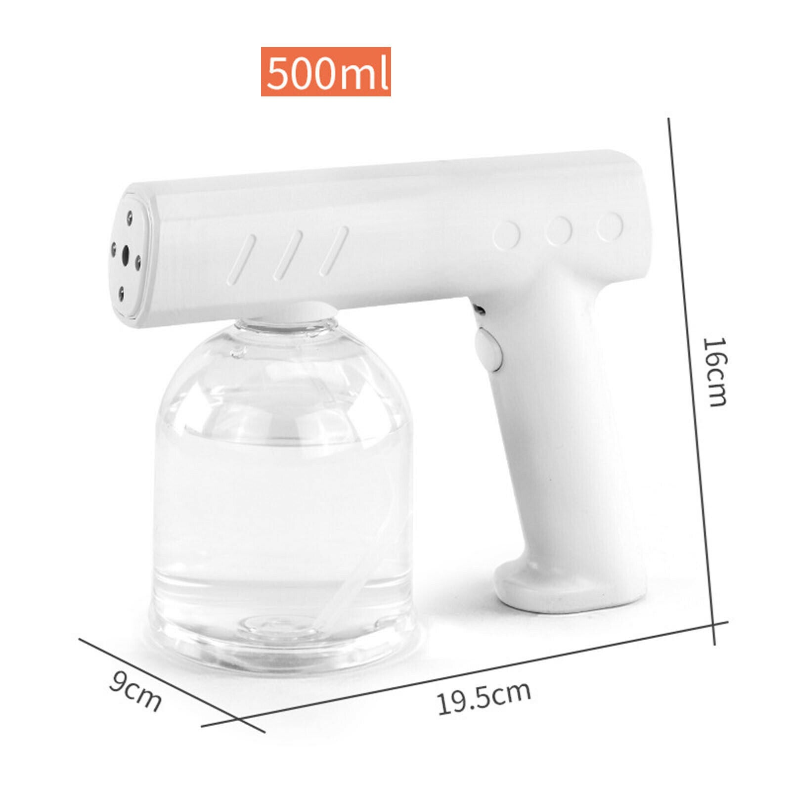 2PCS 300ML 500ML Portable Electric Nano Sanitizer Spray Fogger for Home Car