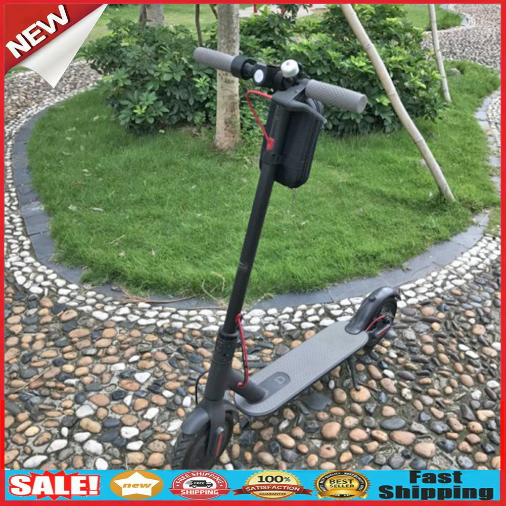 1pc Portable Electric Scooter Front Head Handle Carrying Bag Hanging Bag @