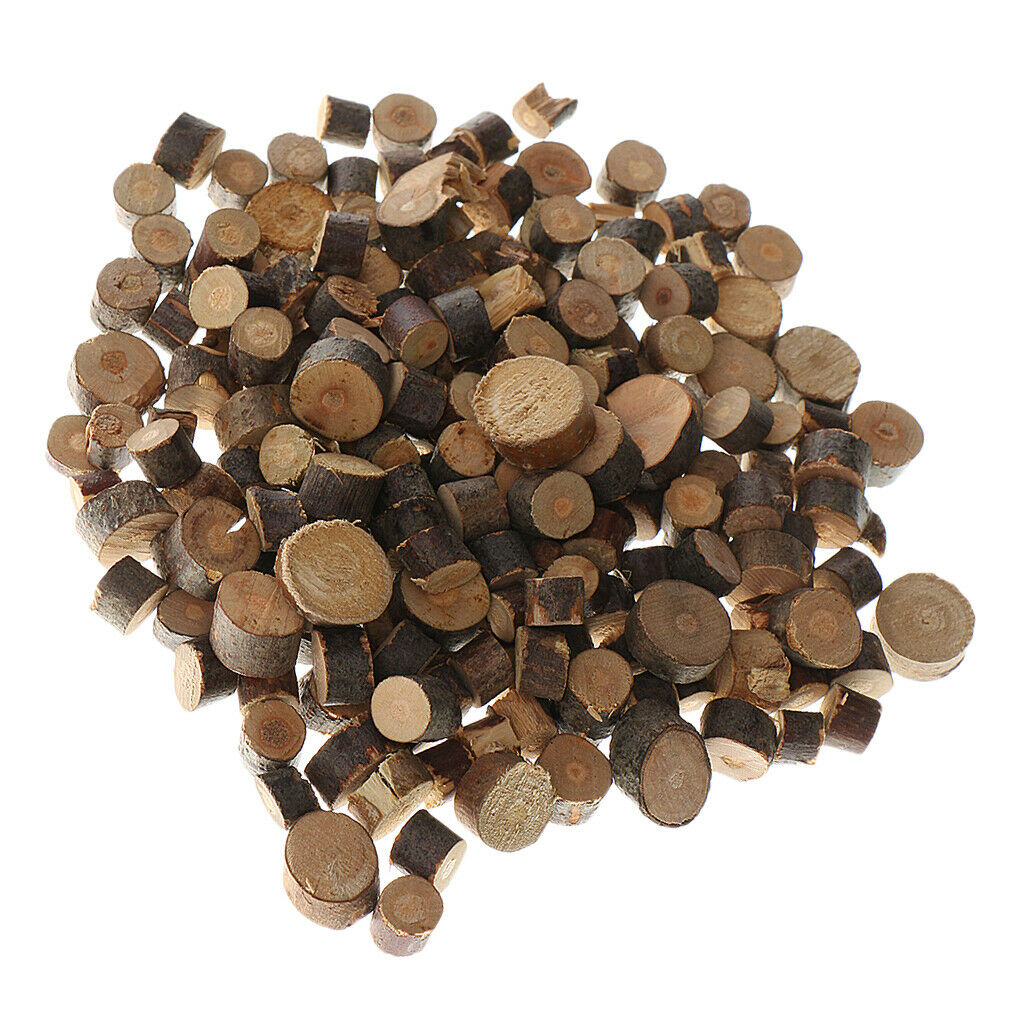 100 Wooden Wood Log Slices Discs Craft Vase Filler Rustic Wedding Decoration