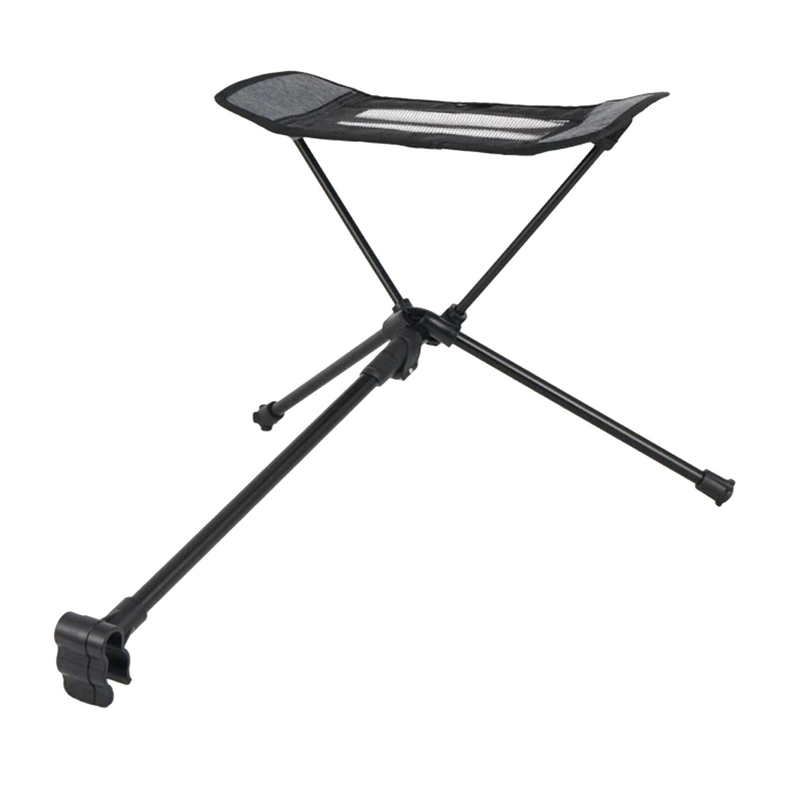 Folding Chair Footrest Adjustable Footstool Rest Bracket Seat w/ Carry Bag