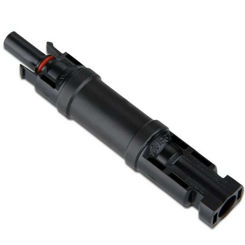 2PCS Solar Panels Connector Male to Female With Fuse 1000V Waterproof Connector