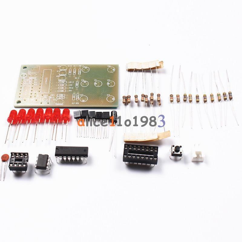 Electronic dice NE555 CD4017 DIY kit 5mm Red led 4.5-5V ICSK057A Electronic Fun
