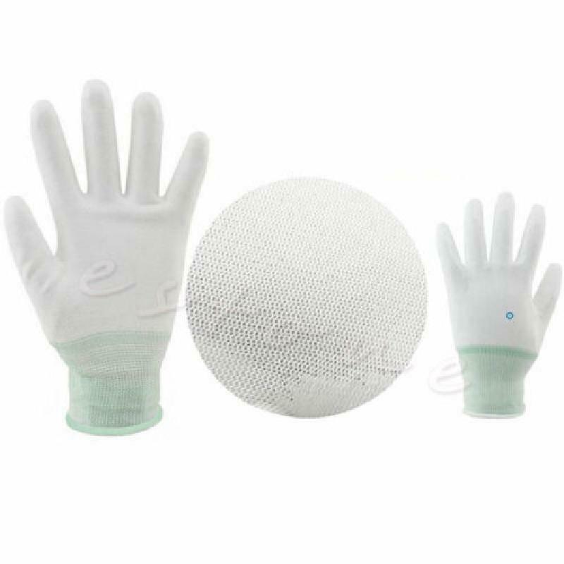 Nylon Quilters Free Motion Machine Quilting Sewing Grip Gloves Fingertip Grip
