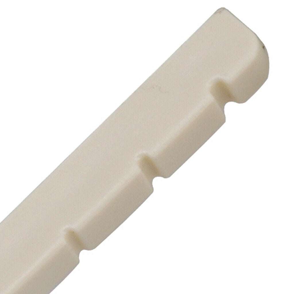 lot New 6 String Bass Guitar Nut Slotted Guitar Replacement Acoustic White