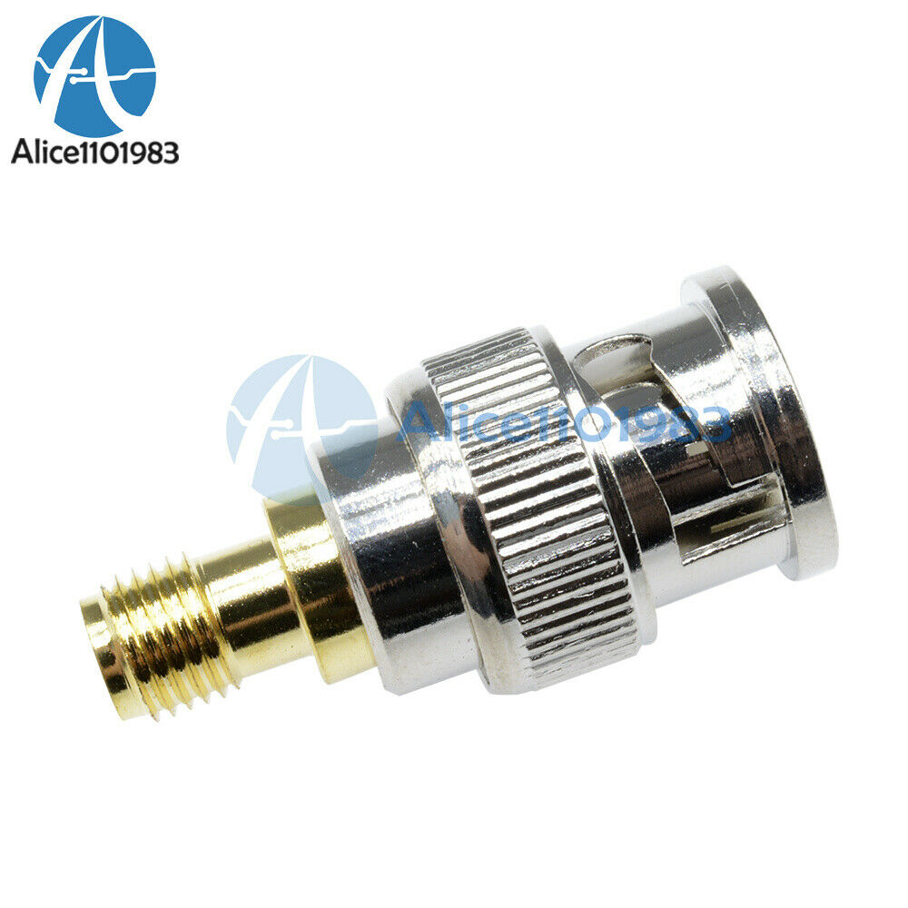 Adapter BNC Plug Male to SMA Female Jack RF Connector Straight
